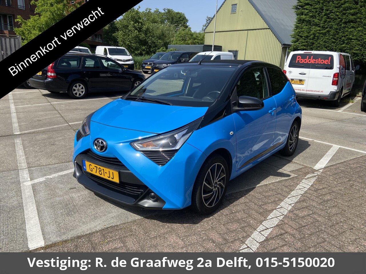 Toyota Aygo - 1.0 VVT-i X-Play Bi-Tone Automaat | Airco | Camera | - AutoWereld.nl