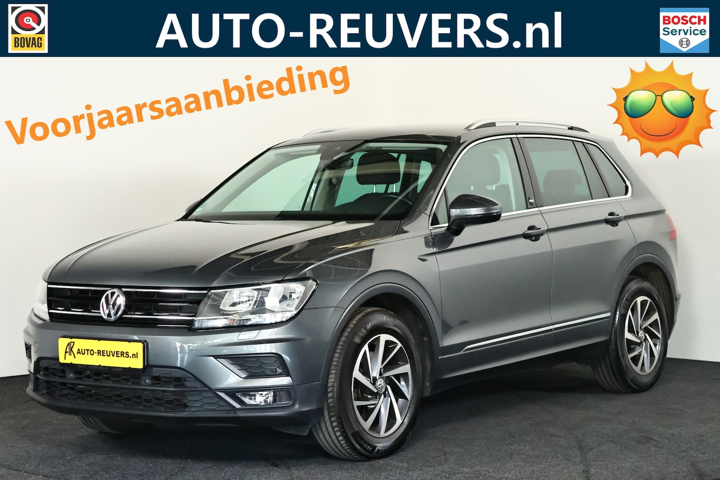 Volkswagen Tiguan - 1.4 TSI Sound / Navi / CarPlay / ACC / Trekhaak - AutoWereld.nl