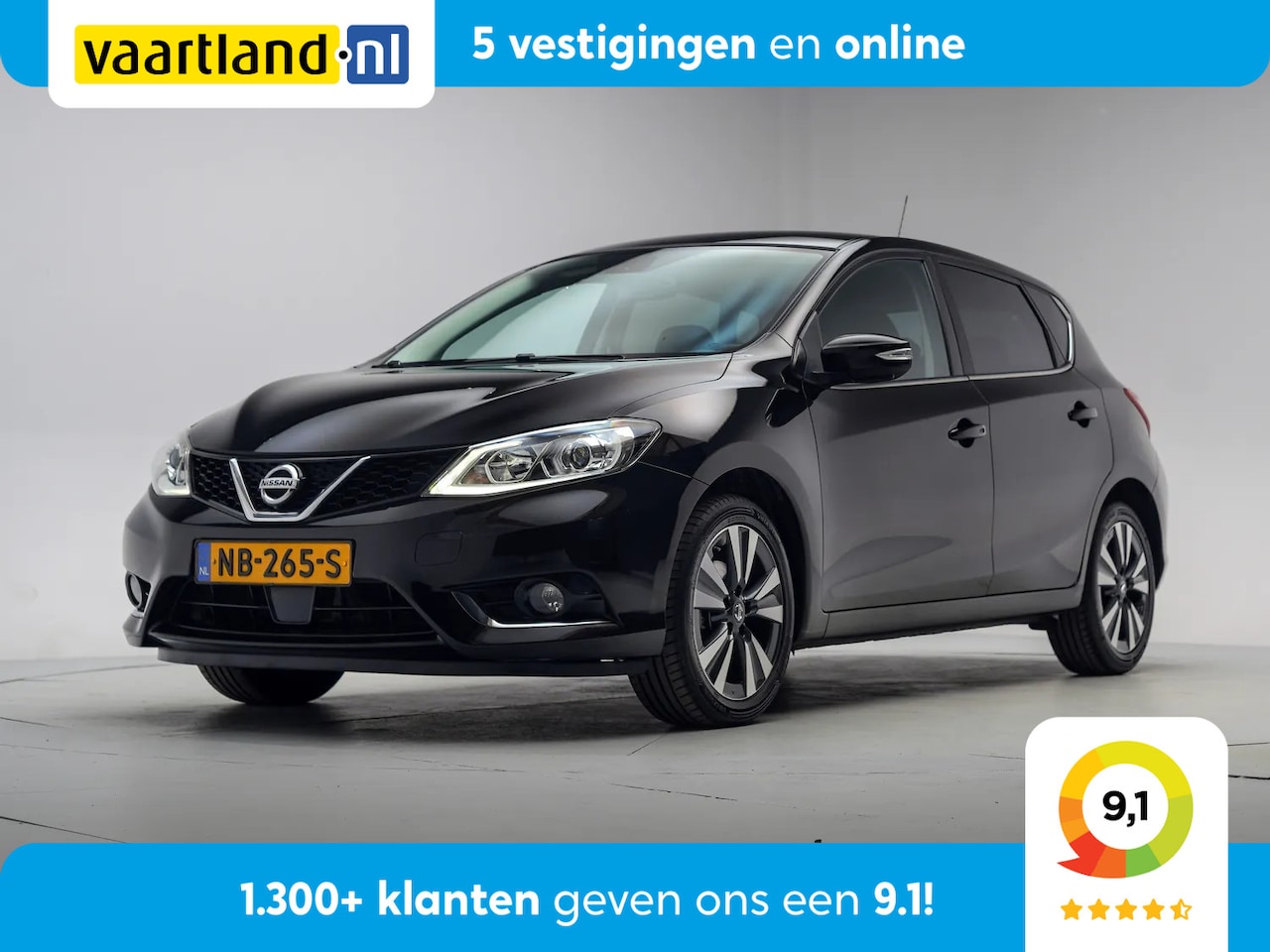 Nissan Pulsar - 1.2 DIG-T Tekna [ Navi Leder 360­°camera Stoelverwarming ] - AutoWereld.nl