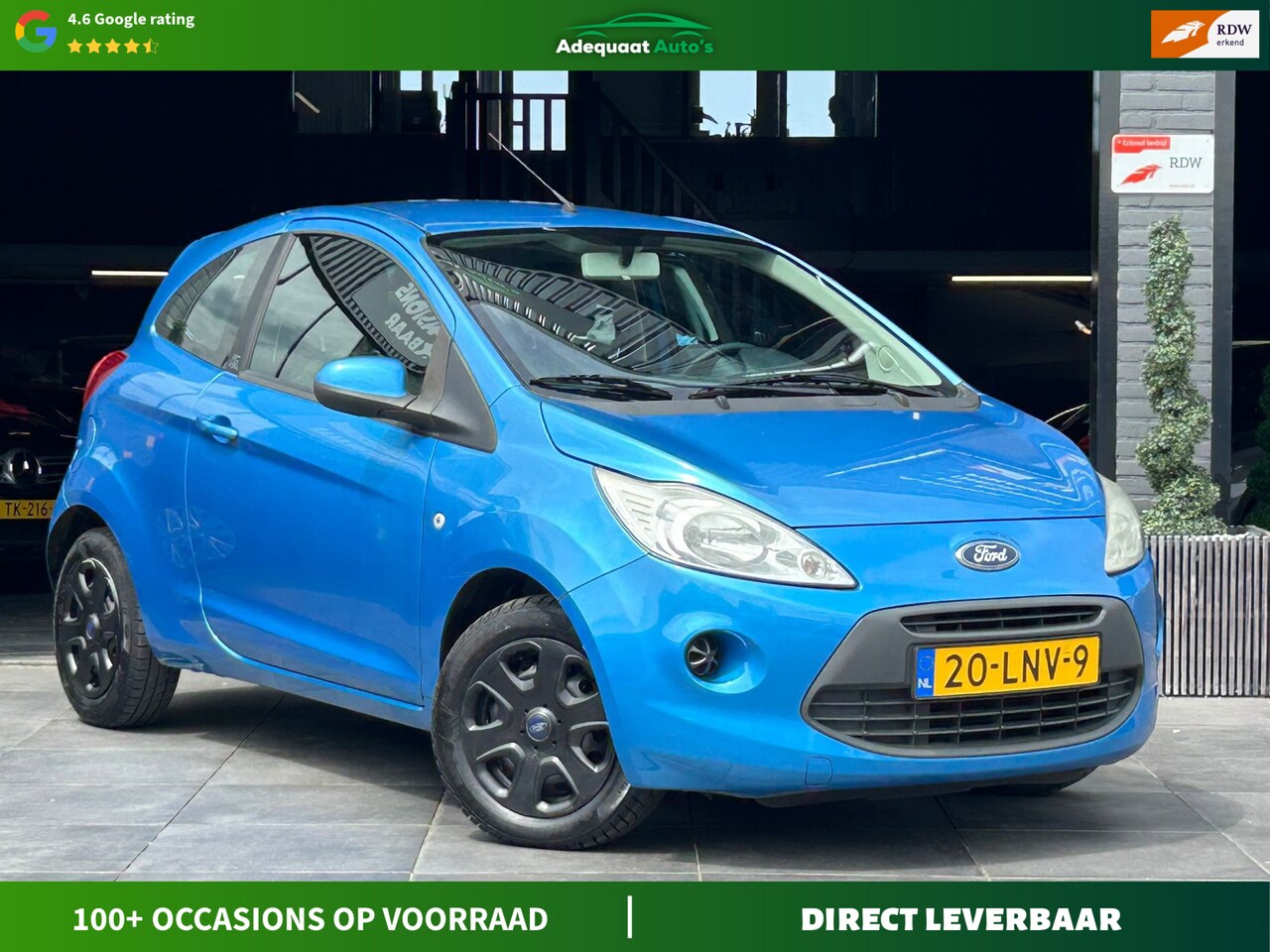 Ford Ka - 1.2 Trend|1e eig|NAP|Airco|El.Ramen|AUX|APK - AutoWereld.nl