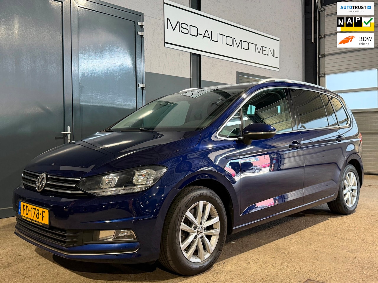 Volkswagen Touran - 1.8 TSI Highline 179PK Trekhaak 2e Eigenaar NAP - AutoWereld.nl