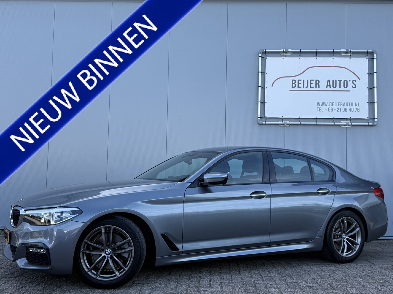 BMW 5-serie - 520i Executive Automaat M-Pakket/Trekhaak/LED. - AutoWereld.nl