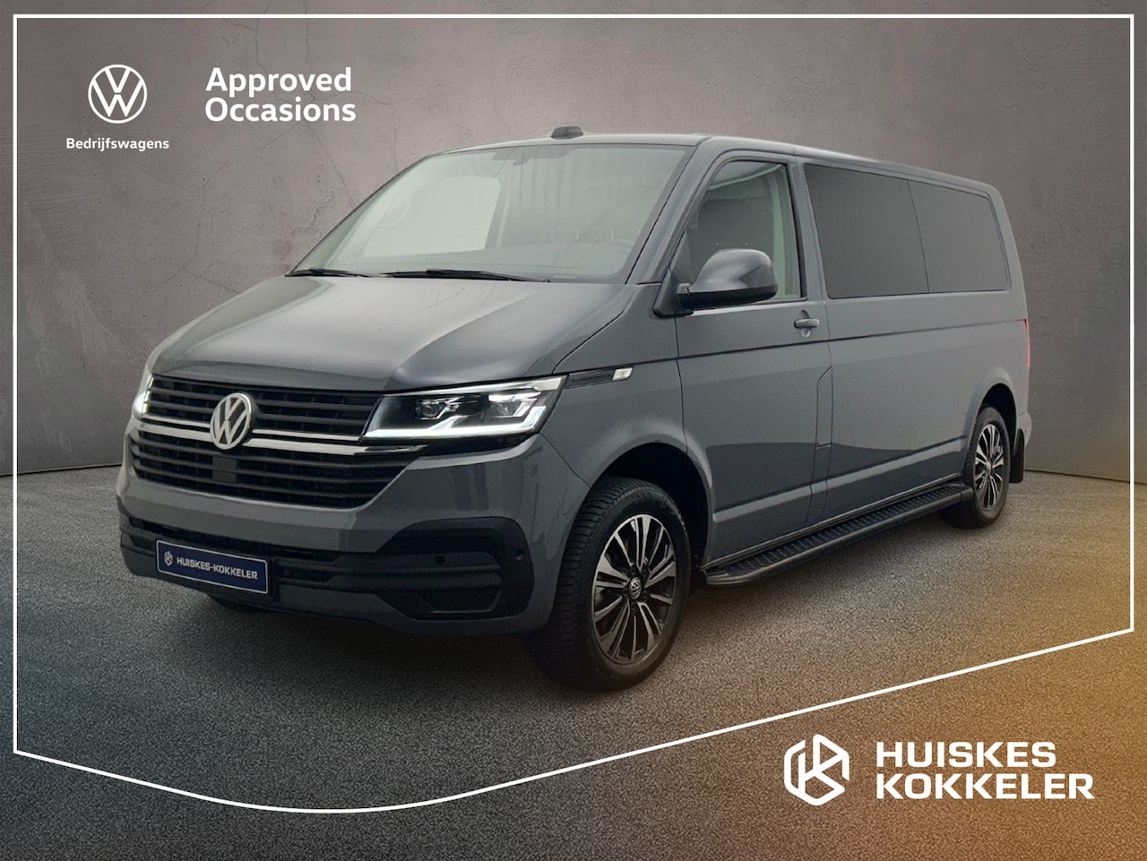 Volkswagen Transporter - 2.0 TDI 150pk DSG L2 | Achterklep| Trekhaak | LED koplampen / achterlichten | Camera | Cru - AutoWereld.nl