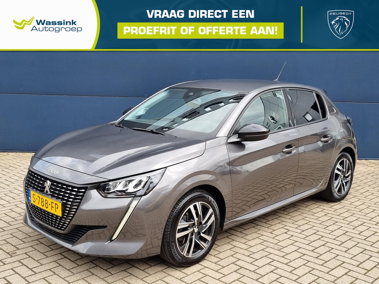 Peugeot 208 - 1.2 PureTech 100 Allure | Climate Control | Camera | Apple Carplay | Cruise Control | Keyl - AutoWereld.nl