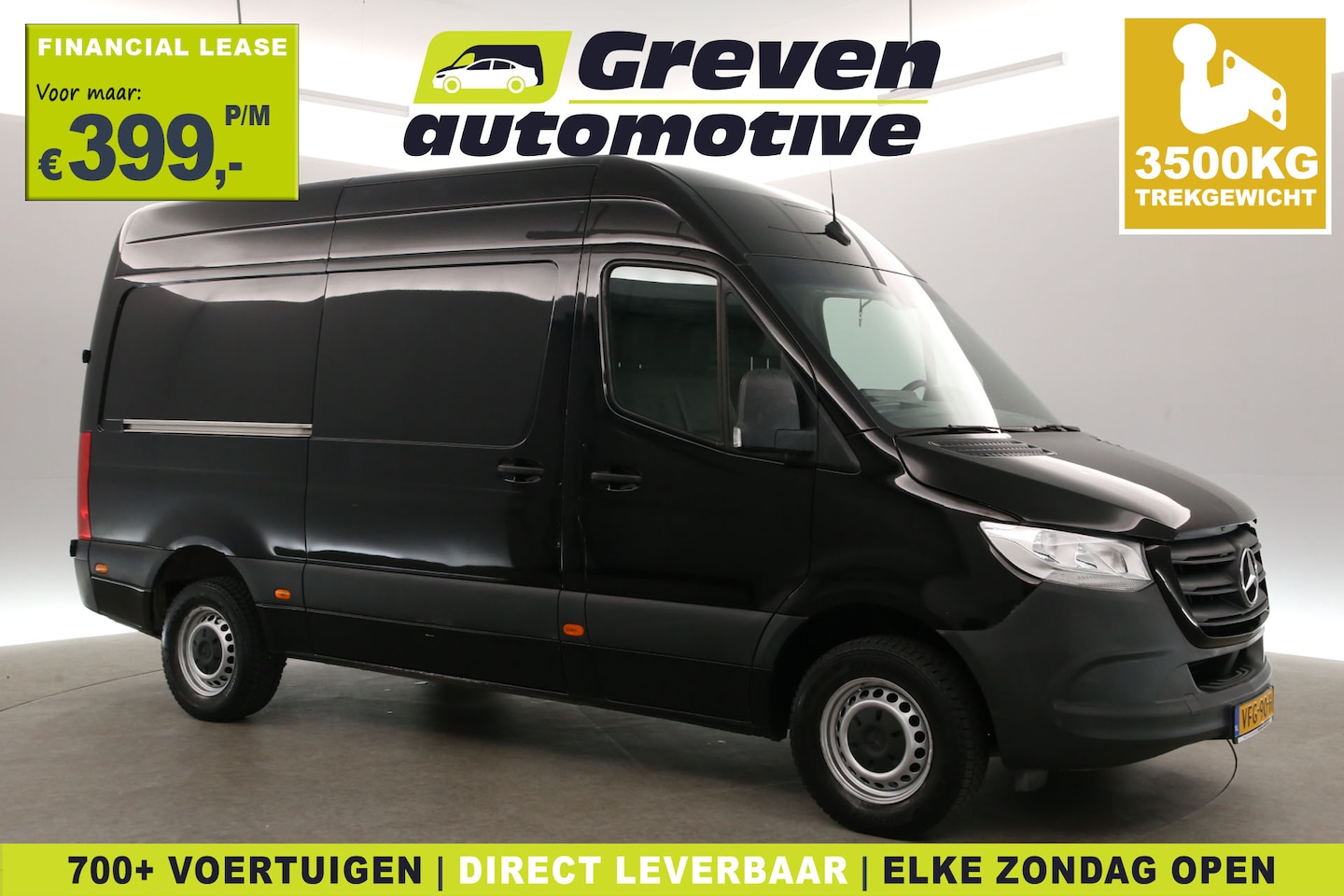 Mercedes-Benz Sprinter - 316 2.2 CDI L2H2 164PK | 3500KG Trekgew. | Airco | 3 Zits | Trekhaak | Elektrpakket - AutoWereld.nl