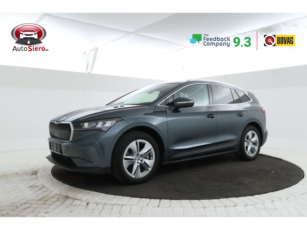 Skoda Enyaq iV - 80 Halfleder, apple carplay, climate, - AutoWereld.nl