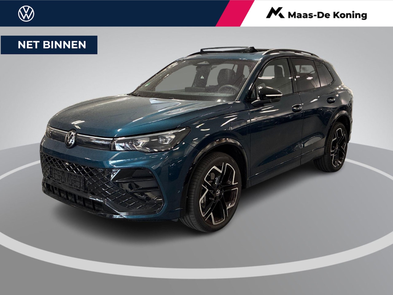 Volkswagen Tiguan - 1.5 204pk DSG eHybrid R-Line · Panoramadak · Harman Kardon · Leder · 360 Camera · Wegklapb - AutoWereld.nl