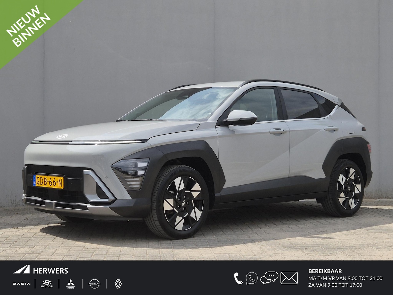 Hyundai Kona - 1.6 GDI HEV Comfort Smart / Dealer onderhouden / Fabrieksgarantie tot 06-2029 / Trekgewich - AutoWereld.nl