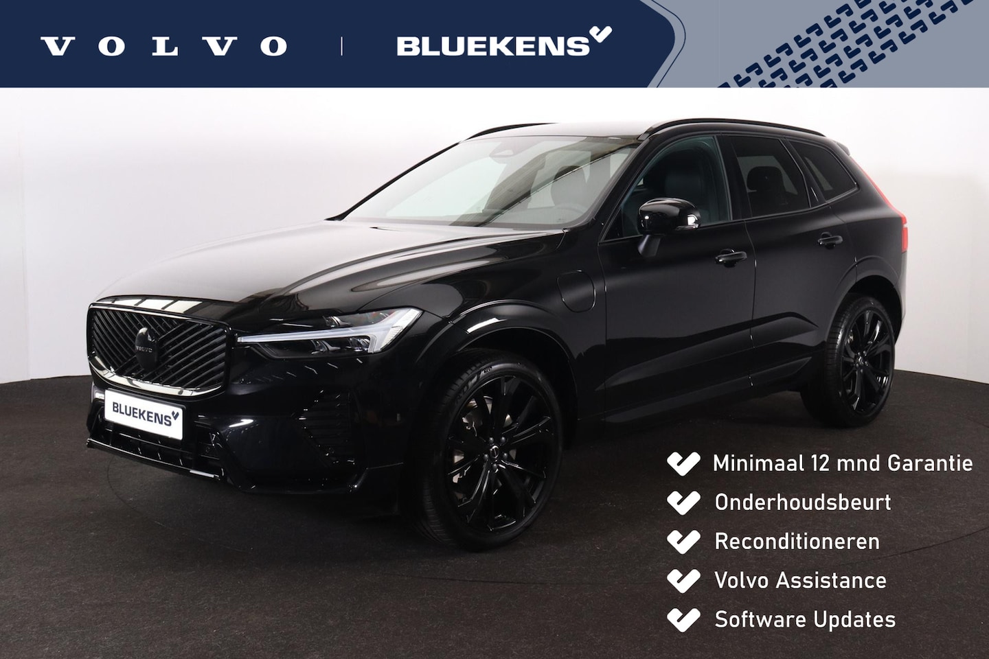 Volvo XC60 - T6 Recharge AWD Plus Black Edition - IntelliSafe Assist & Surround - Harman/Kardon audio - - AutoWereld.nl