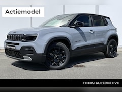 Jeep Avenger - 1.2 e-Hybrid 110pk Black Edition | VOORRAAD KORTING | LED | JBL | 17" LMV | Camera | Navig