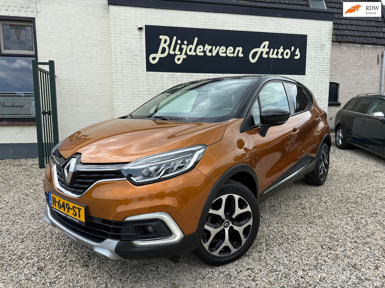 Renault Captur - 1.2 TCe Initiale Paris Camera | Navi | Leer | Stoel VW | Pano | Trekhaak - AutoWereld.nl