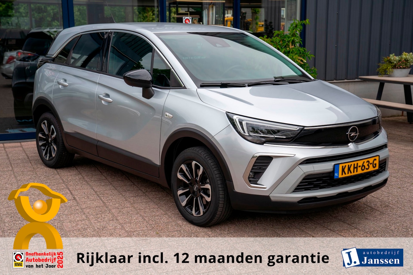 Opel Crossland - 1.2 Elegance|Prijs rijklaar incl. 12 mnd garantie| Carplay Navi Camera Parkeersensoren DAB - AutoWereld.nl
