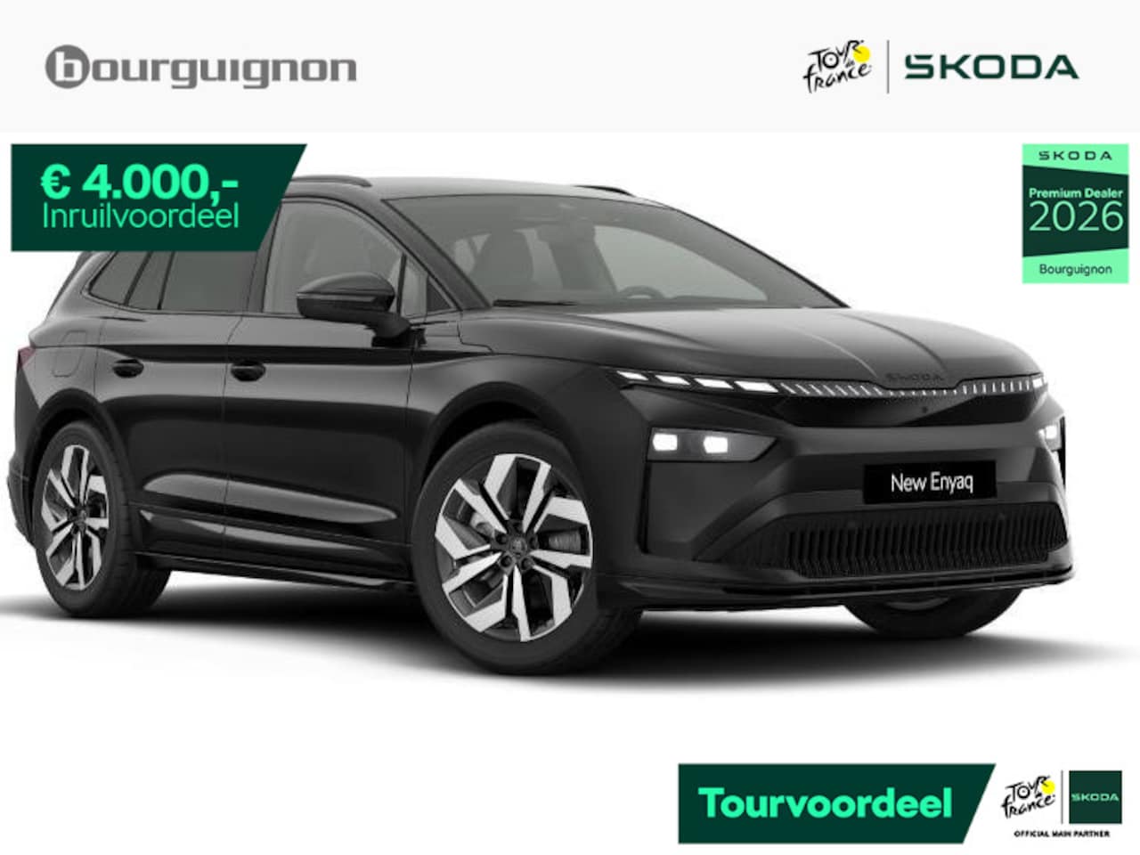 Skoda Enyaq iV - Sportline Tour Edition 85 | 286 PK | Trekhaak | 360 camera | Head-up Display | Canton audi - AutoWereld.nl