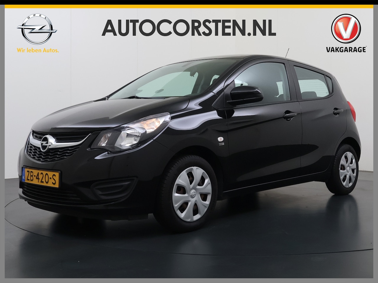 Opel Karl - 1.0I 74PK 5Drs Airco Cruise Control Bluetooth Elek.Ramen+Spiegels 120 Jaar Edition Isofix - AutoWereld.nl