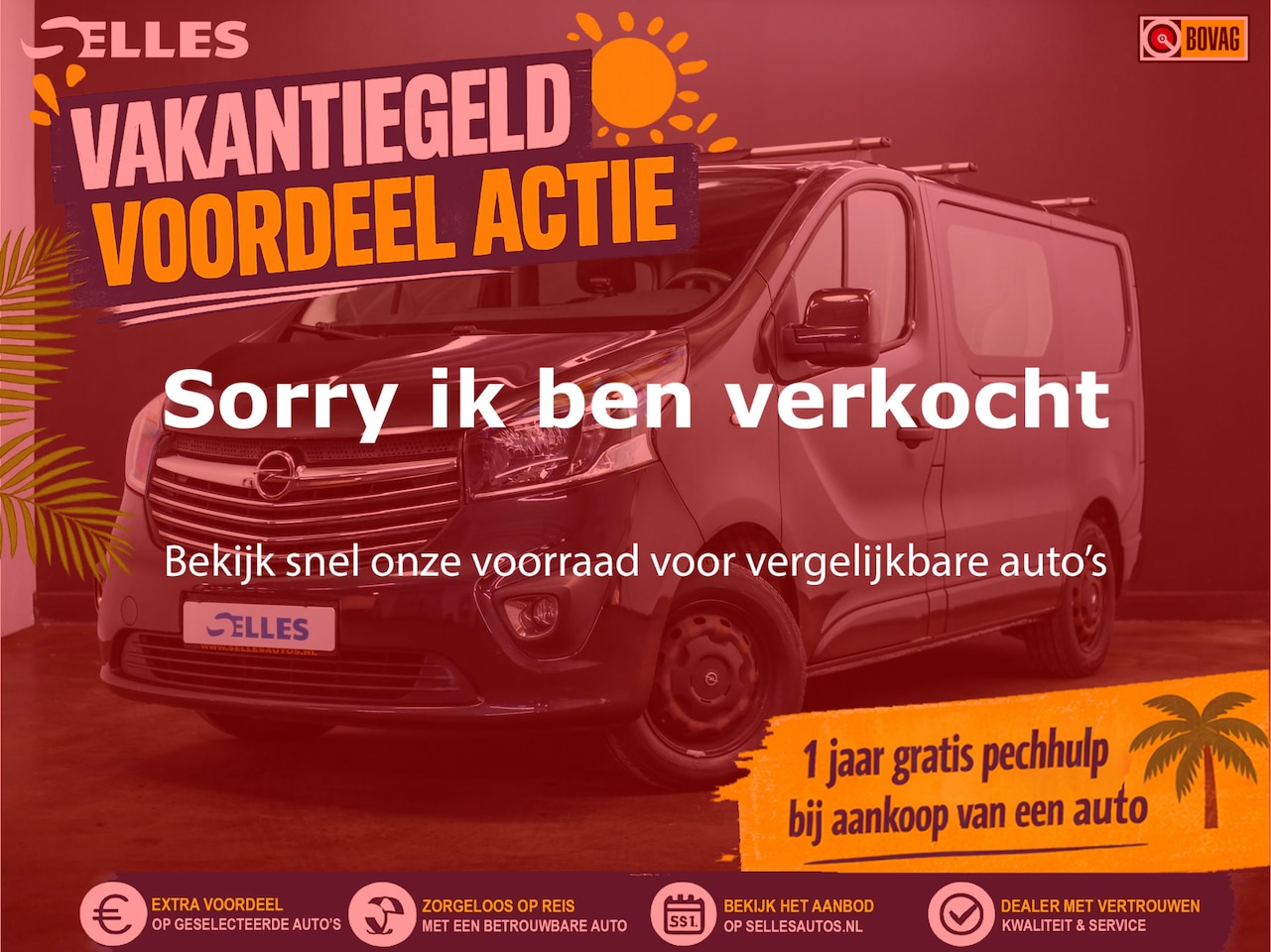 Opel Vivaro - 1.6 CDTI L1H1 Sport | Airco | Cruise Control | Bluetooth | - AutoWereld.nl
