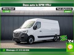 Renault Master - Bleu DCI 135PK | L2H2 | Nieuw | Navi | 3-Zits | LED | Cruise | Airco