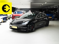 Tesla Model 3 - Performance AWD 75 kWh | zwarte LMV | Stoelverwarming
