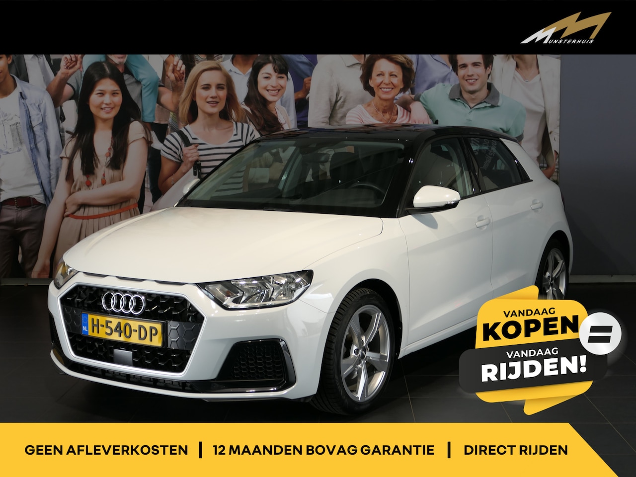 Audi A1 Sportback - 30 TFSI Advanced epic - 17" LMV - Sensor achter - Cruise - Navi - AutoWereld.nl