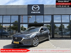 Mazda 6 Sportbreak - 2.5 SkyActiv-G 194 Signature Dealer onderhouden / Sunroof / Navi / Meest luxe uitvoering