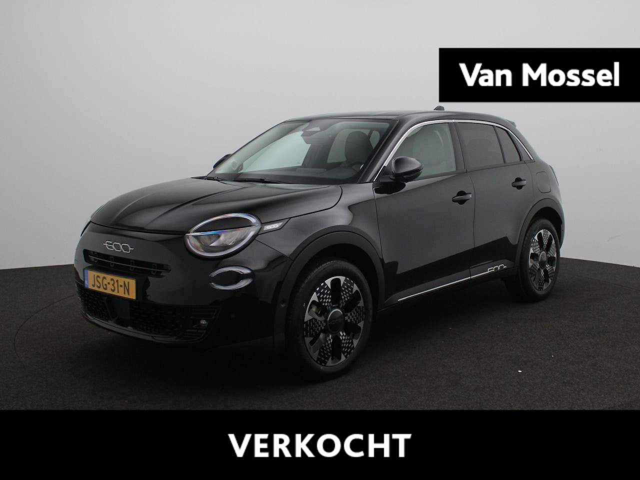 Fiat 600 - 1.2 Hybrid La Prima | Lederen bekleding | 145pk |  Tot 8 jaar garantie | - AutoWereld.nl