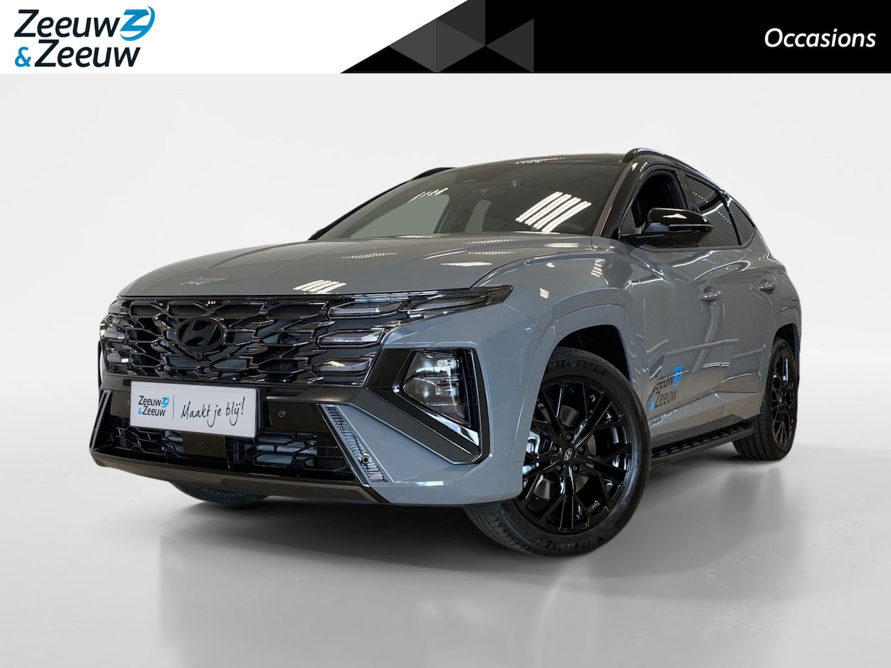 Hyundai Tucson - 1.6 T-GDI PHEV | N-LINE | 2WD | TWO TONE | LIMITED BLACK | - AutoWereld.nl
