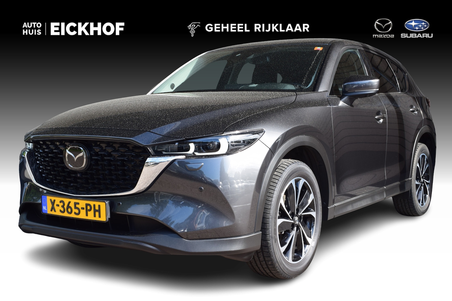 Mazda CX-5 - 2.0 e-SkyActiv-G M Hybrid 165 Exclusive-Line - Black Comfort Pack - Trekhaak - Dealer onde - AutoWereld.nl