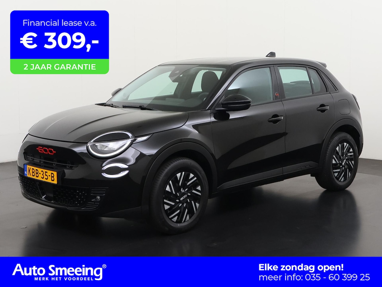 Fiat 600e - RED 54 kWh | SOH 96% | LED | Apple Carplay | Zondag Open! - AutoWereld.nl