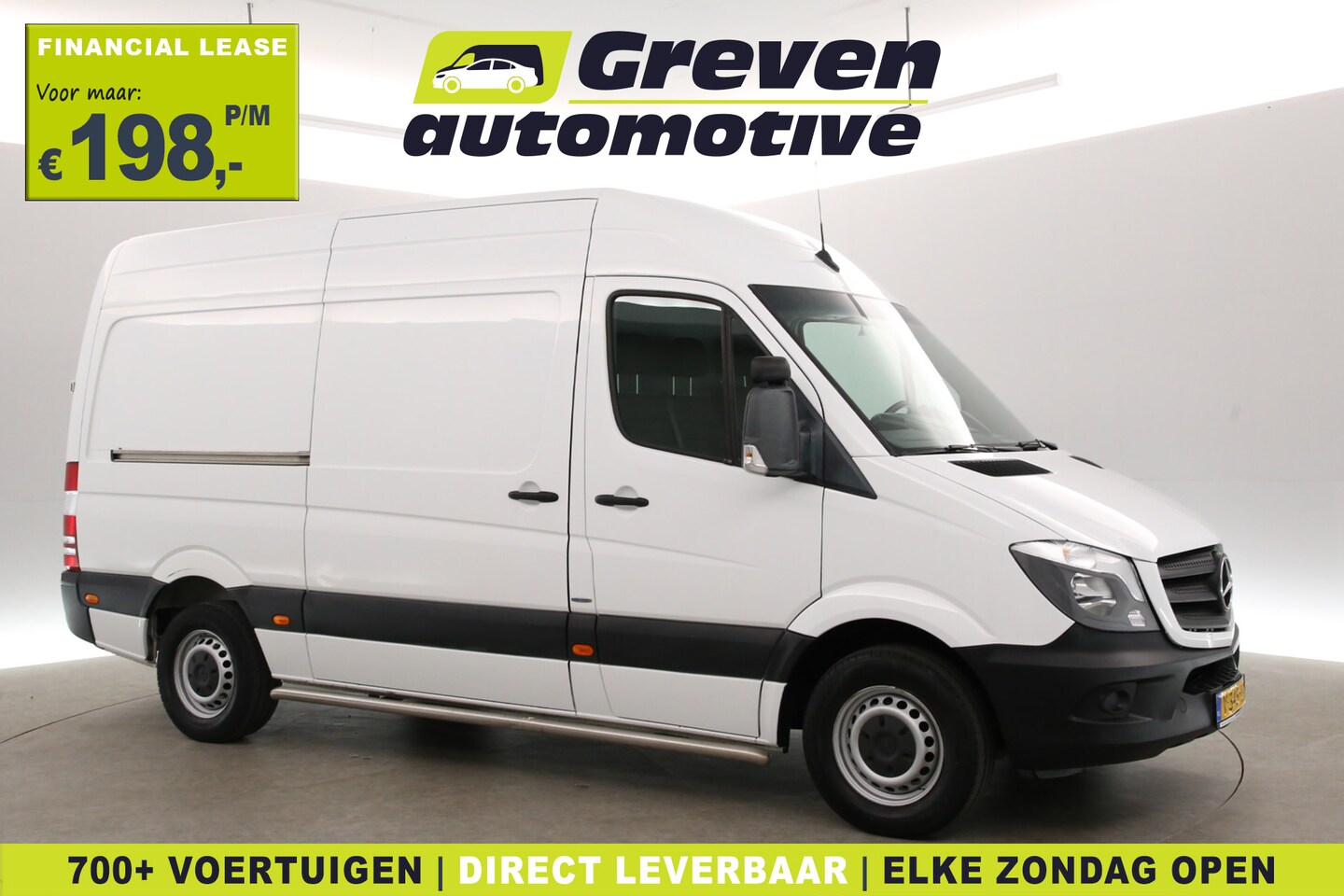 Mercedes-Benz Sprinter - 314 2.2 CDI 143PK L2H2 | Airco | Cruise | Camera | 3 Zits | Trekhaak - AutoWereld.nl