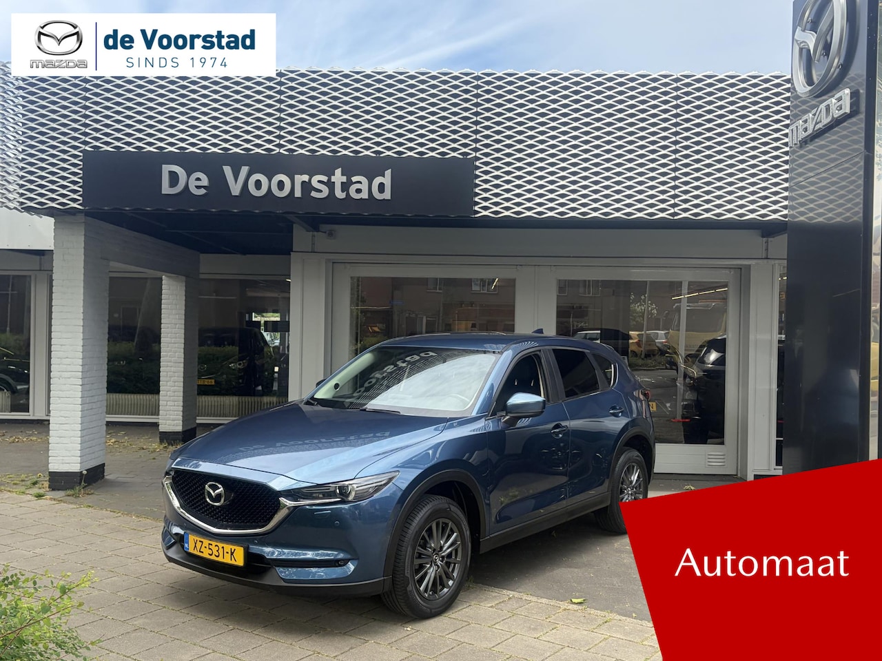 Mazda CX-5 - 2.0 SkyActiv-G 165 Comfort | Automaat | Leder | Ned. auto | dealer onderhouden - AutoWereld.nl