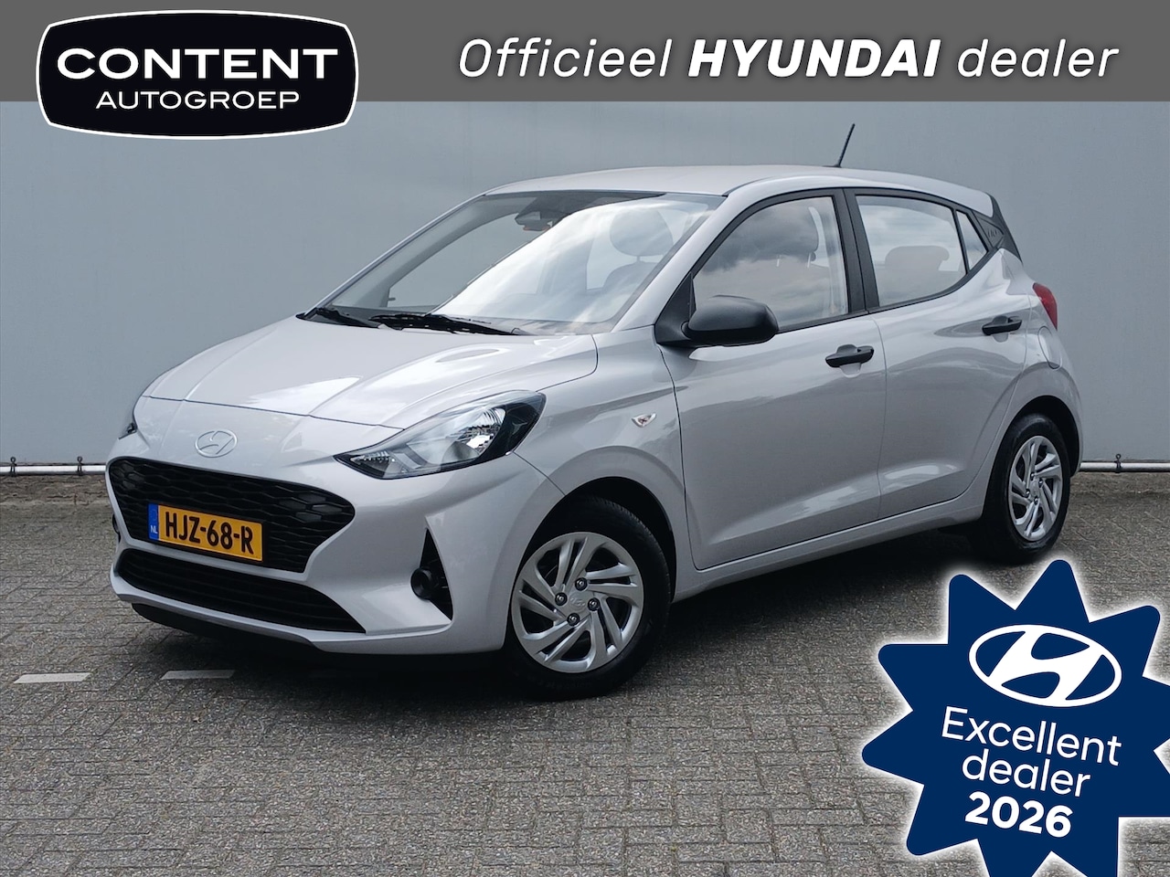 Hyundai i10 - 1.0i 67pk Comfort |Navi |Cruise |Airco - AutoWereld.nl