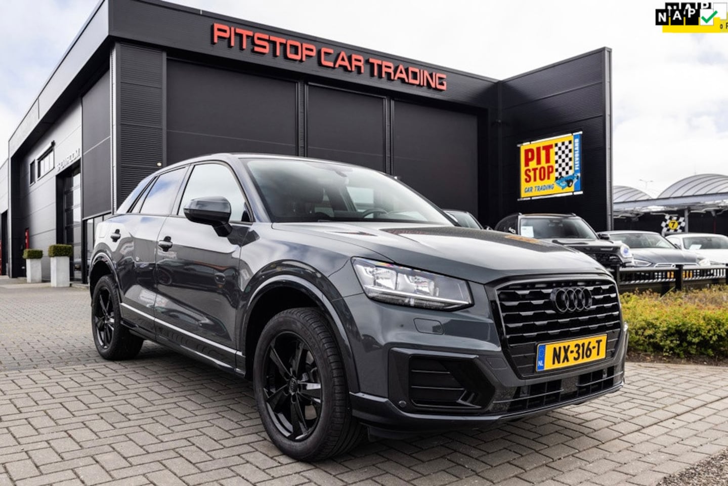 Audi Q2 - 1.0 TFSI Sport Pro Line 1.0 TFSI Sport Pro Line, Navi, Black Pack, Airco, Afn. Trekhaak. - AutoWereld.nl