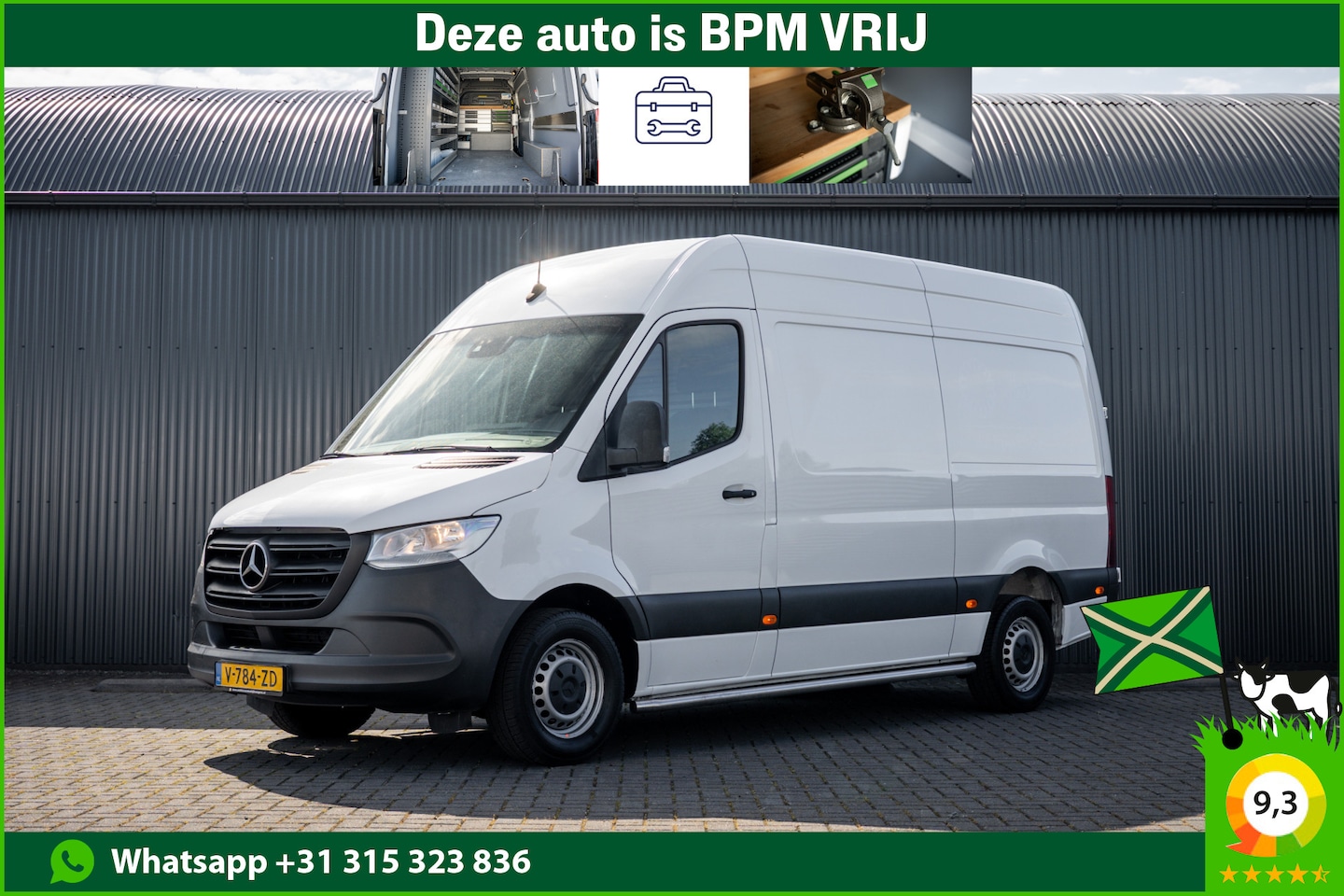 Mercedes-Benz Sprinter - 311 CDI L2H2 | Volledig Ingericht | Mbux | Camera | Climatronic - AutoWereld.nl