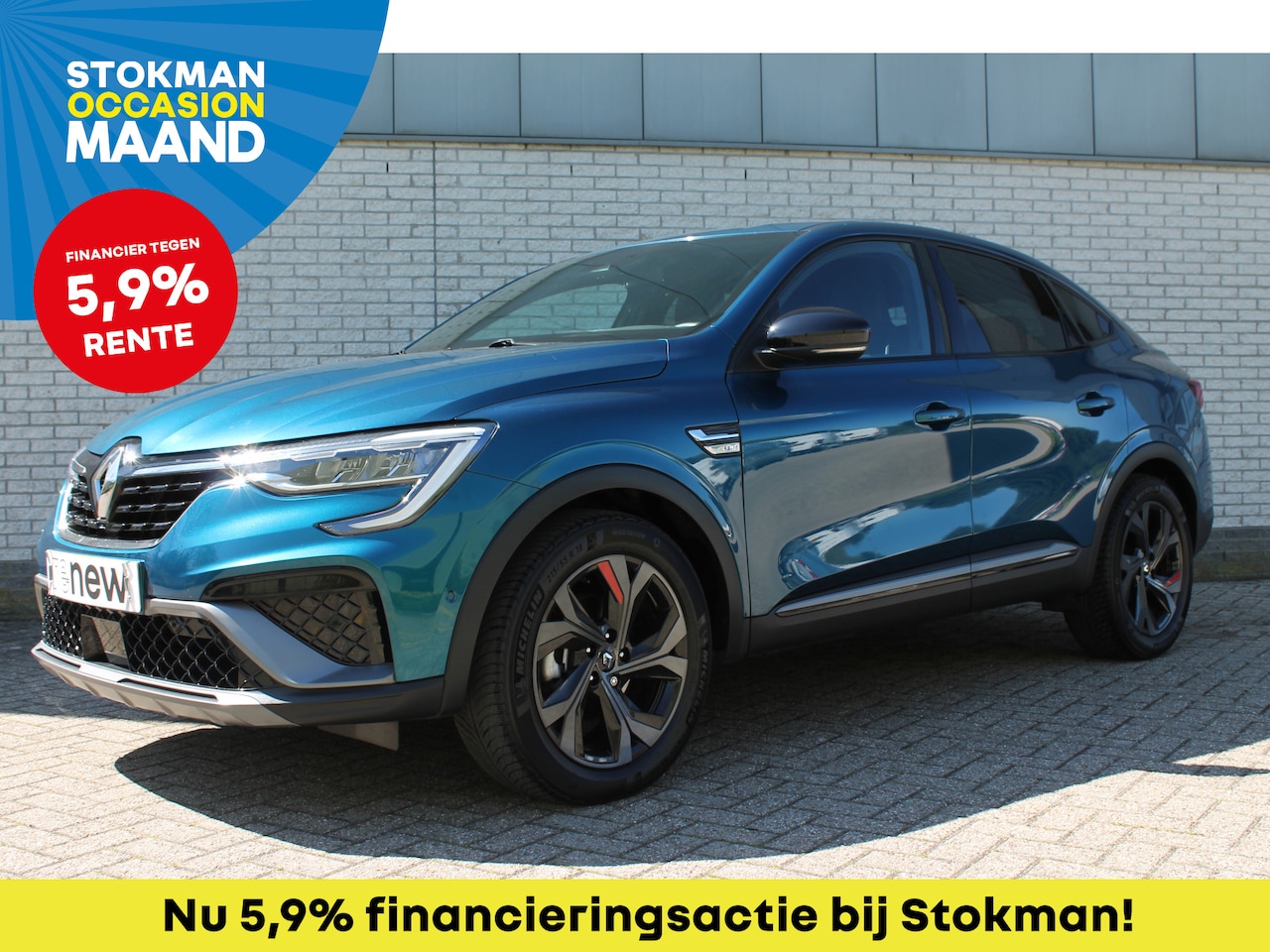 Renault Arkana - 1.6 E-Tech Hybrid 145 R.S. Line | wegklapbare trekhaak | BOSE audio | adaptieve cruise con - AutoWereld.nl