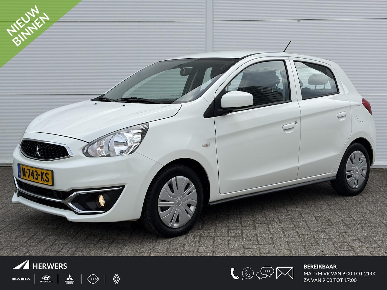 Mitsubishi Space Star - 1.0 Cool+ / Airco / Elektrische ramen voor / - AutoWereld.nl