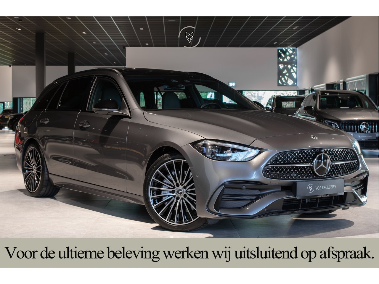 Mercedes-Benz C-klasse Estate - 300 d AMG Night|ACC|Keyless|360°|Stoelkoeling|Pano|Standkachel|Sfeerverlichting|19"|LED|Tr - AutoWereld.nl