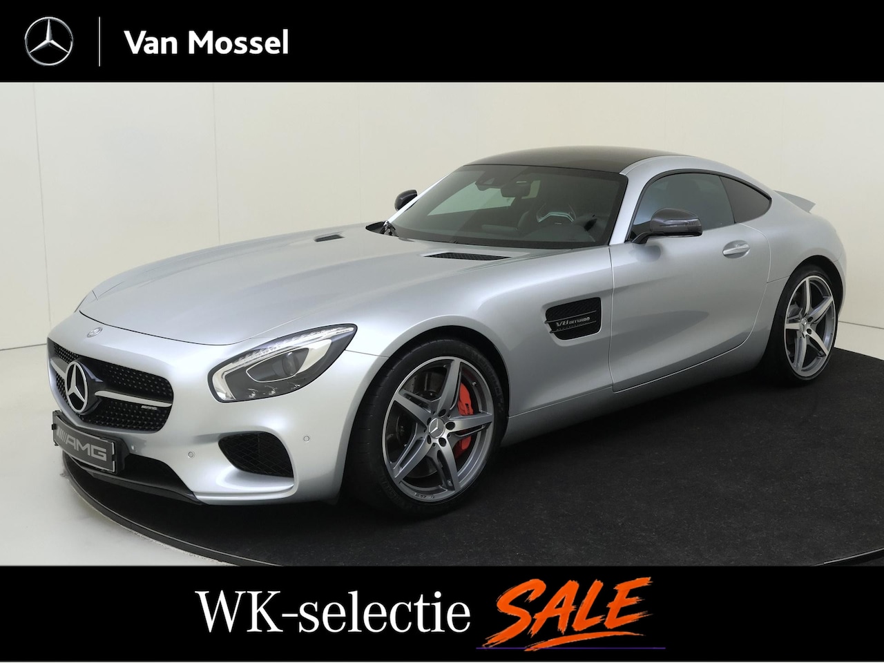 Mercedes-Benz AMG GT - 4.0 S / NL Auto/ Perf. Stoelen/ Carbon int+ext/ Panoramadak/ Burmester/ Memory - AutoWereld.nl