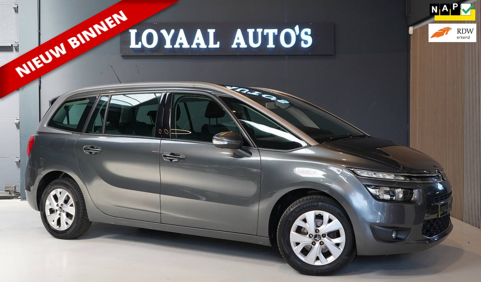 Citroën C4 Picasso - 1.2 PureTech Business | 7P |NAVI | AIRCO | CRUISE | NAP | APK. - AutoWereld.nl