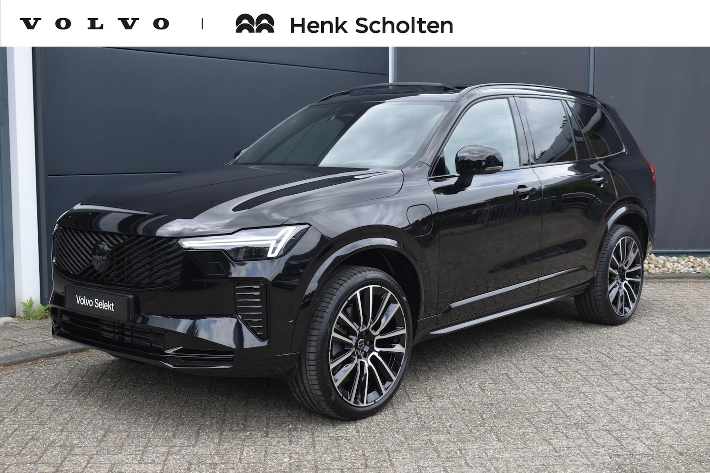 Volvo XC90 - 2.0 T8 Plug-in hybrid AWD Ultra Dark Black Edition | Lederen Sportstoelen | 360 graden Cam - AutoWereld.nl