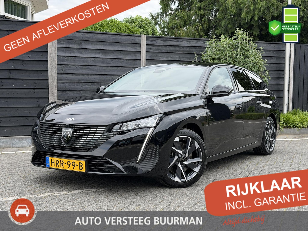 Peugeot 308 SW - Allure 1.6 Plug-in Hybrid 180PK EAT8 Automaat Navigatie, Rondomzichtcamera, Keyless, Stoel - AutoWereld.nl