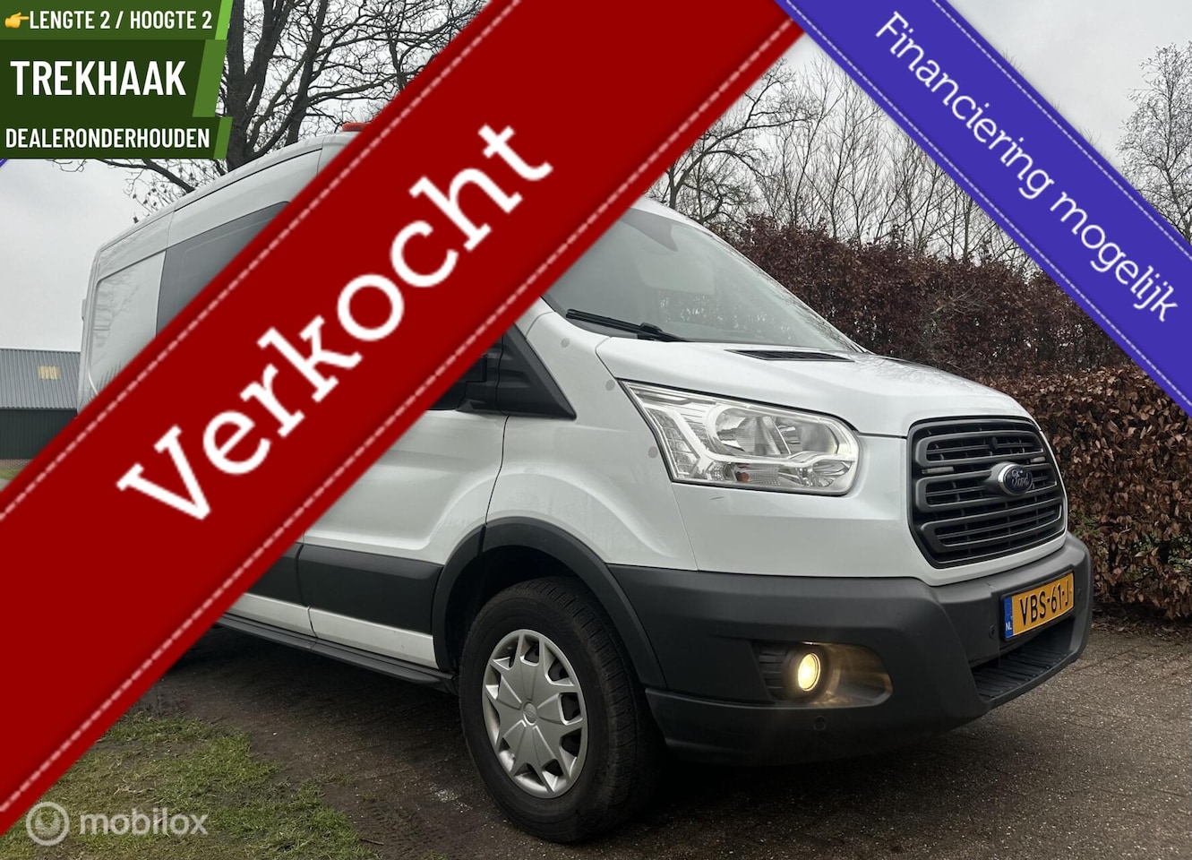 Ford Transit - 350 L2H2 2.0 TDCI 131PK Euro6 trekhaak Trend - AutoWereld.nl