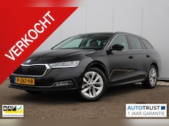 Skoda Octavia Combi - 1.0 TSI Business Edition Plus Leder Trekhaak Virtual Cockpit Navigatie Carplay Android Cli