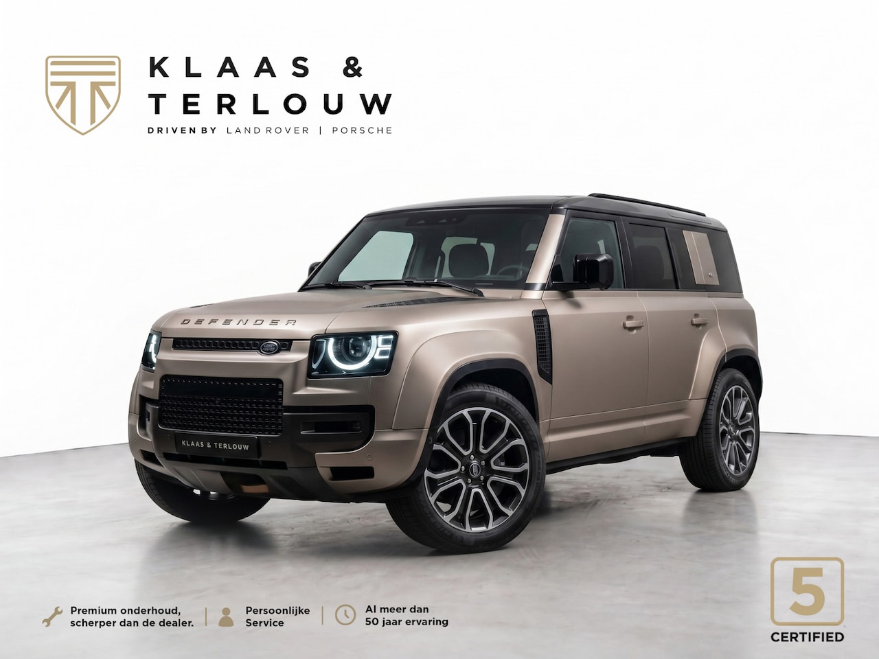 Land Rover Defender 110 - 4.4 P635 110 Octa | NP € 292.109 | Matt | V8 - AutoWereld.nl