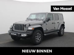 Jeep Wrangler - 2.0T Sahara 4xe 380pk | Lederen Bekleding | Stoel & Stuurverwarming | Camera | Navigatie |