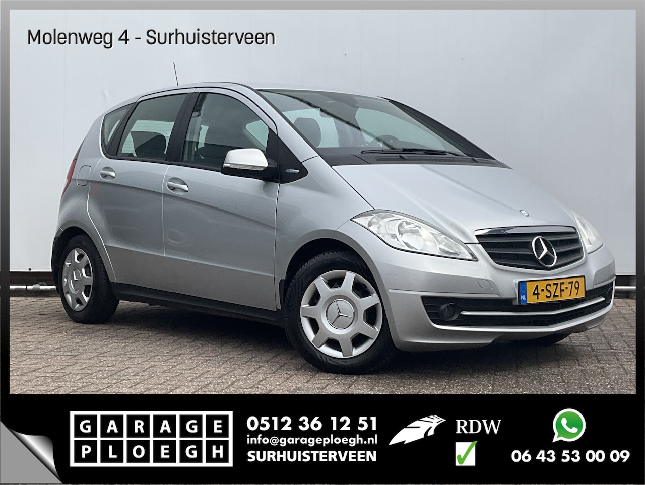 Mercedes-Benz A-klasse - 160 BlueEFFICIENCY Business Class Airco Hoge Zit - AutoWereld.nl