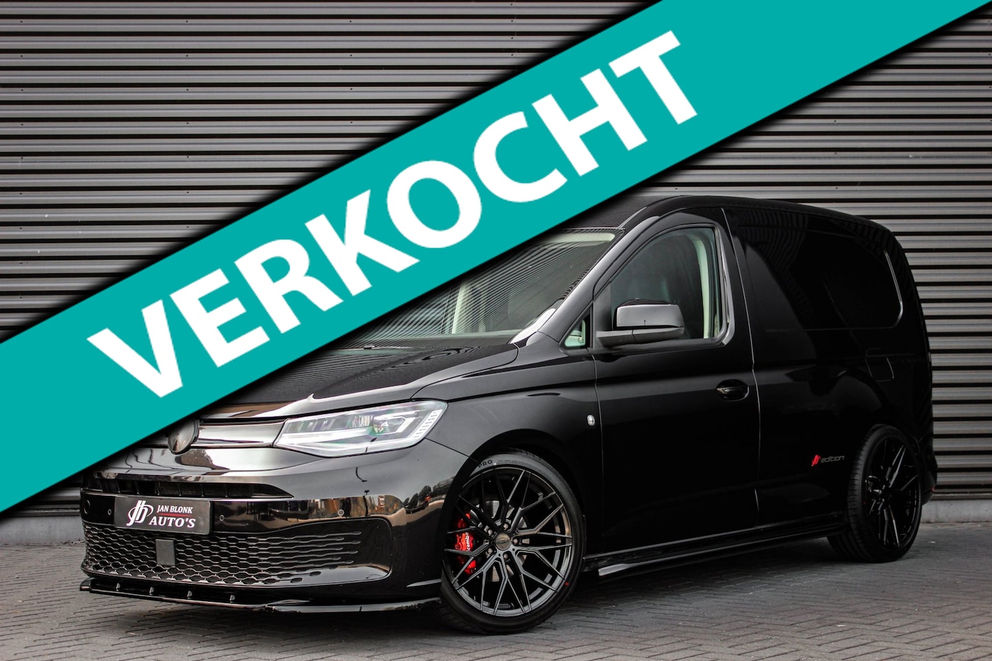Volkswagen Caddy Cargo - 2.0 TDI 199PK JB-EDITION / MAXTRON / SIDE- BARS / VERLAGING / ELEK- PAKKET / PDC / CAMERA - AutoWereld.nl