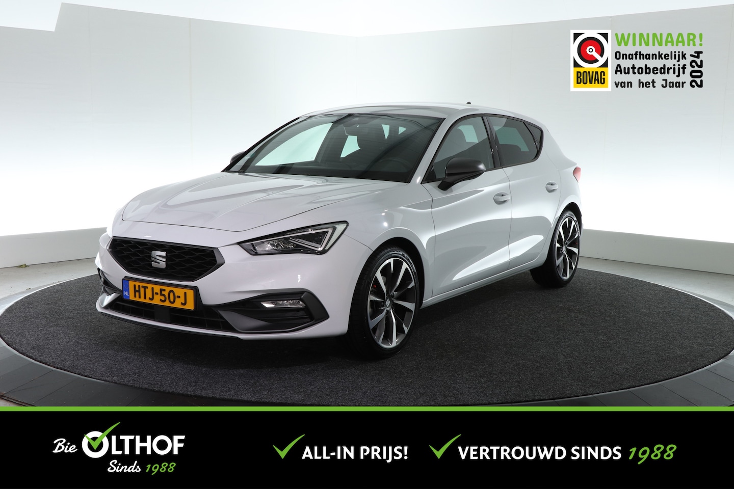SEAT Leon - 1.0 eTSI FR | CARPLAY | CLIMATE CONTROL | ADAP. CRUISE | - AutoWereld.nl