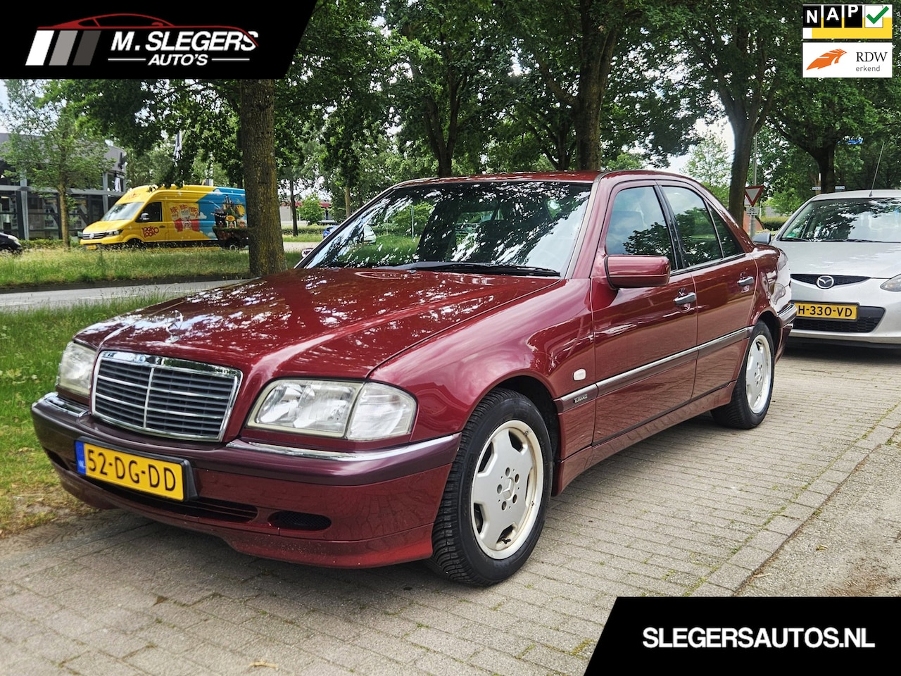 Mercedes-Benz C-klasse - 180 Sport*Leder*Airco*Nieuwe APK - AutoWereld.nl