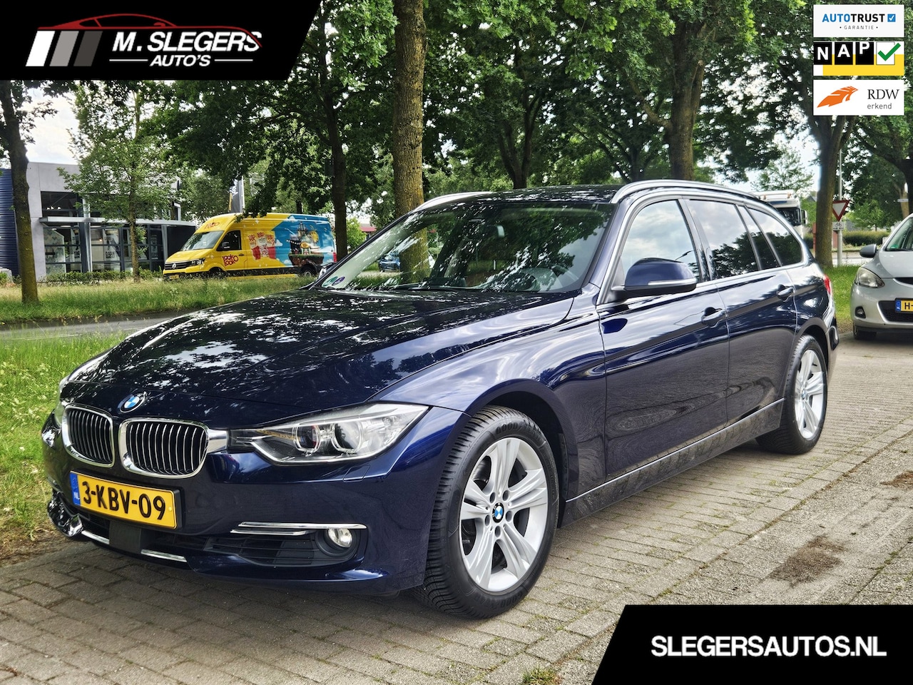 BMW 3-serie Touring - 320i High Executive*Leder*NAP - AutoWereld.nl