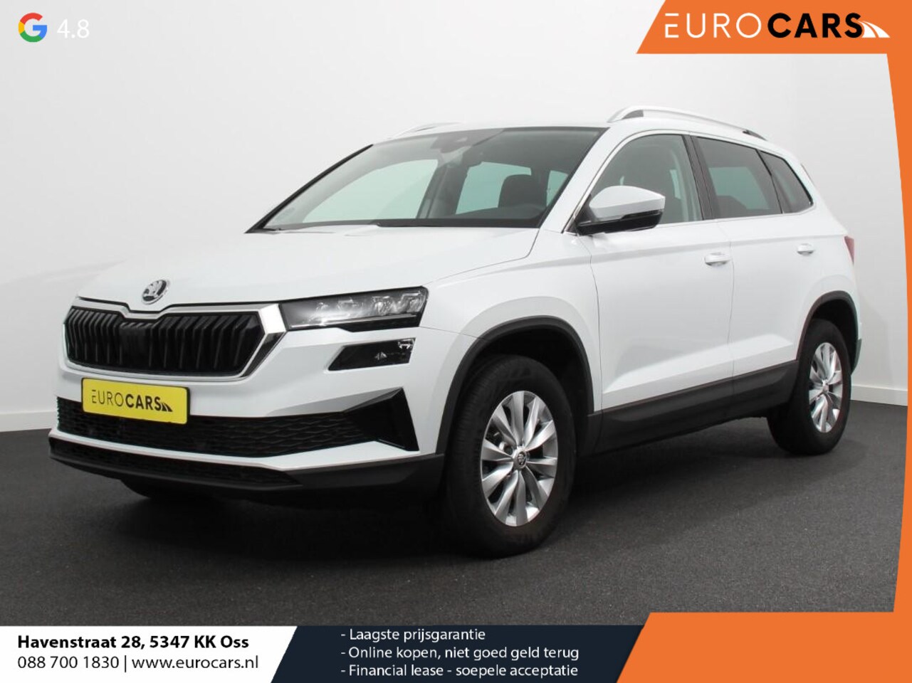 Skoda Karoq - 1.5 TSI 150pk DSG Ambition Navigatie Apple Carpla/Android Auto Camera Climate Control Adap - AutoWereld.nl