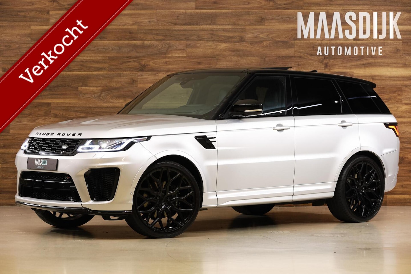 Land Rover Range Rover Sport - 5.0 V8 SC SVR|24'' Vossen|Pano| - AutoWereld.nl